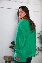 Load image into Gallery viewer, &#39;Happy Fall Y&#39;all&#39; Kelly Green Sweater
