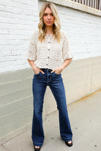 Load image into Gallery viewer, Judy Blue High Rise Trouser Flare Dark Wash Denim Jeans
