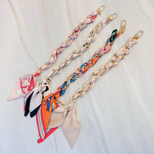 Load image into Gallery viewer, Ellison+Young - Braided Scarf Chain Phone Lanyard
