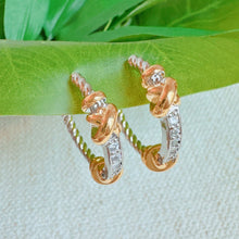 Load image into Gallery viewer, Ellison+Young - Hailey Two Tone Hoop Earrings
