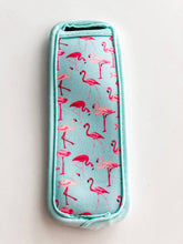 Load image into Gallery viewer, Harris Girls &amp; Co. - Neoprene Popsicle Holder "Flamingos"
