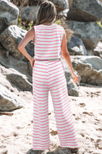 Load image into Gallery viewer, Aapparella - Casual Style Striped Short Sleeve Two-Piece Set | S-XL
