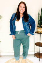 Load image into Gallery viewer, Ash Jade Knit Front Seam Sweatpants
