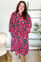 Load image into Gallery viewer, Look Adorable Ribbon Bow Tie Babydoll Tiered Maxi Dress
