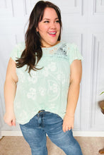 Load image into Gallery viewer, Lovely In Aqua Embroidered Flutter Sleeve Woven Top
