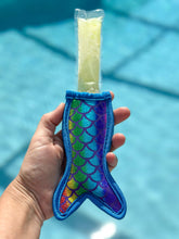 Load image into Gallery viewer, Harris Girls &amp; Co. - Neoprene Popsicle Holder "Mermaid Navy"
