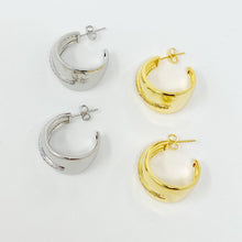 Load image into Gallery viewer, Ellison+Young - Shines All Set Hoop Earrings
