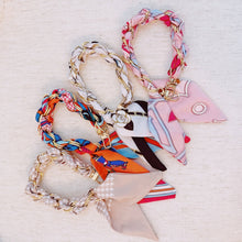 Load image into Gallery viewer, Ellison+Young - Braided Scarf Chain Phone Lanyard
