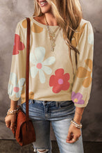Load image into Gallery viewer, Lovesoft - Cute Flower Print Bracelet Sleeve Top
