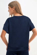 Load image into Gallery viewer, Aapparella - Women Multi-colored Textured T Shirt and Pants Set | S-2XL
