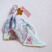 Load image into Gallery viewer, Ellison+Young - Golden Charm Luxe Print Scarf Bag Charm
