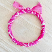 Load image into Gallery viewer, MODish Design Co - Hot Pink Bandana Bangle
