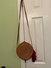 Load image into Gallery viewer, Round Ata Rattan Bag
